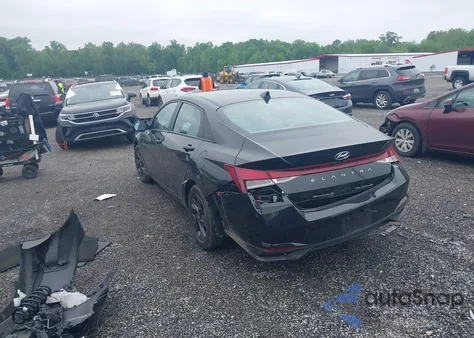 2023 Hyundai Elantra Sel z USA, uszkodzony, nr VIN 5NPLM4AG8PH112384